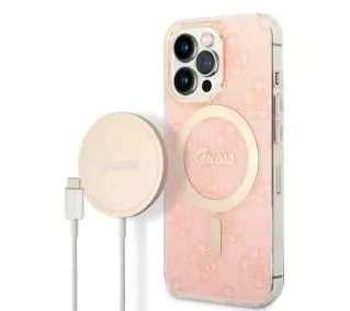 Guess GUBPP13XH4EACSP ładowarka indukcyjna + etu 4G Print MagSafe do iPhone 13 Pro Max