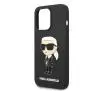 Etui Karl Lagerfeld Silicone Ikonik Magsafe KLHMP14XSNIKBCK do iPhone 14 Pro Max