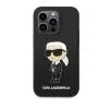 Etui Karl Lagerfeld Silicone Ikonik Magsafe KLHMP14XSNIKBCK do iPhone 14 Pro Max