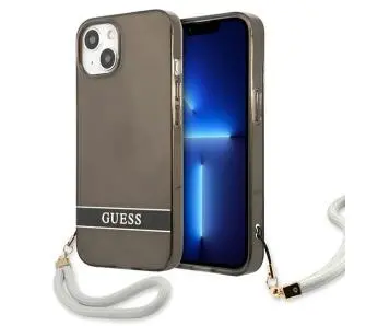 Etui Guess Translucent Strap GUHCP13SHTSGSK do iPhone 13 mini