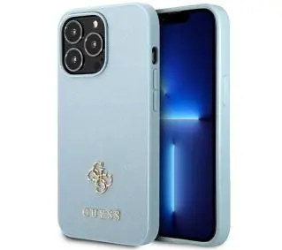 Guess Saffiano 4G Small Metal Logo GUHCP13XPS4MB do iPhone 13 Pro Max