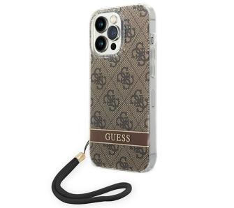 Etui Guess 4G Print Strap GUOHCP14LH4STW do iPhone 14 Pro