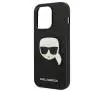 Etui Karl Lagerfeld Saffiano Karl`s Head Patch KLHCP14LSAPKHK do iPhone 14 Pro