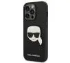 Etui Karl Lagerfeld Saffiano Karl`s Head Patch KLHCP14LSAPKHK do iPhone 14 Pro