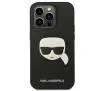 Etui Karl Lagerfeld Saffiano Karl`s Head Patch KLHCP14LSAPKHK do iPhone 14 Pro