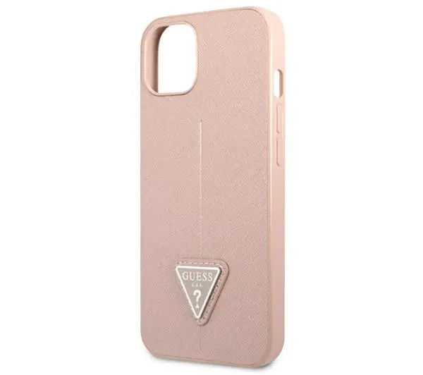 Guess Saffiano Triangle Logo GUHCP13SPSATLP do iPhone 13 mini