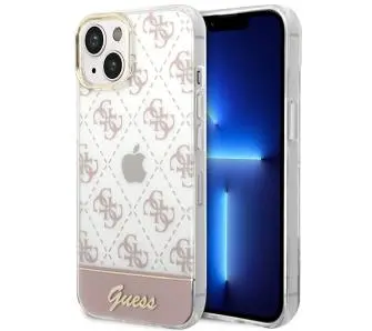 Etui Guess 4G Pattern Script GUHCP14MHG4MHP do iPhone 14 Plus