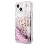 Etui Guess 4G Big Liquid Glitter GUHCP13SLG4GPI do iPhone 13 mini