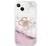 Etui Guess 4G Big Liquid Glitter GUHCP13SLG4GPI do iPhone 13 mini