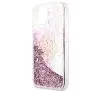 Etui Guess 4G Big Liquid Glitter GUHCP13SLG4GPI do iPhone 13 mini