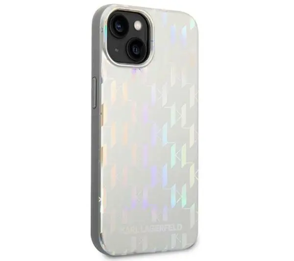 Karl Lagerfeld Monogram Iridescent KLHCP14MLGMMSV3 do iPhone 14 Plus