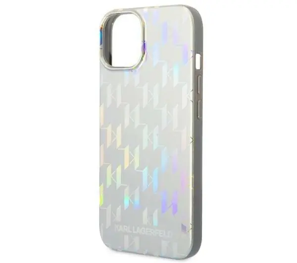 Karl Lagerfeld Monogram Iridescent KLHCP14MLGMMSV3 do iPhone 14 Plus