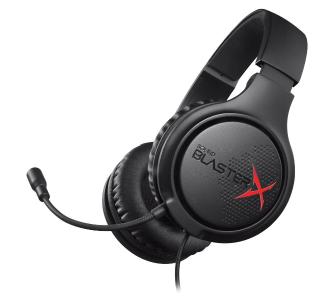 Słuchawki przewodowe z mikrofonem Creative Sound BlasterX H3 Nauszne Czarny