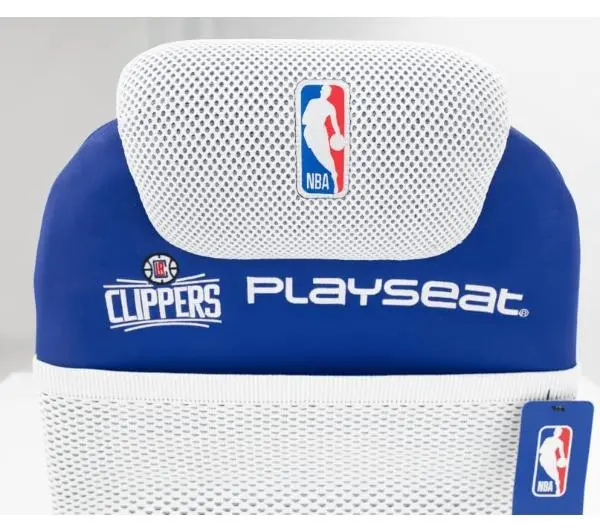 Playseat® Champ NBA-LA Clippers Gamingowy do 122kg Tkanina Niebiesko-biały - Kup na Raty - RRSO 0%