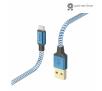 Kabel Hama Reflected Lightning do USB 1,5m Niebieski