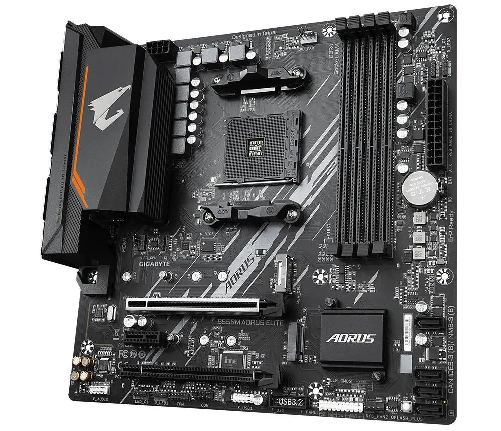 фото Материнская плата Gigabyte B550M AORUS ELITE 3