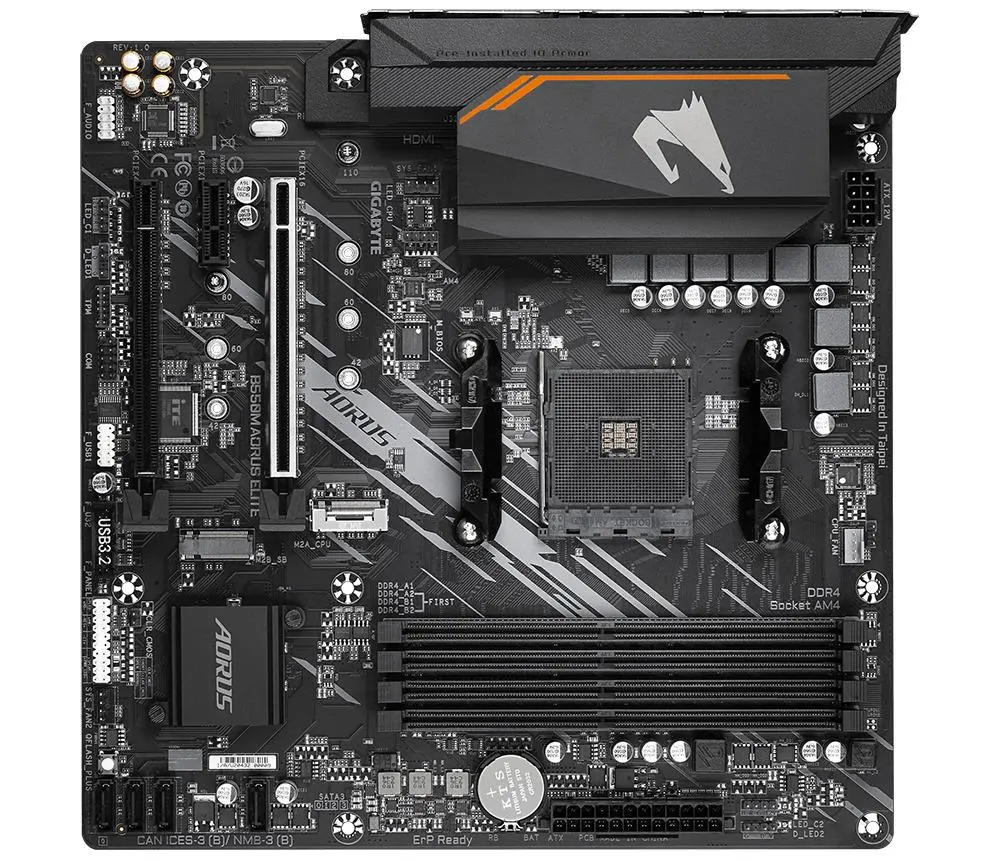 фото Материнская плата Gigabyte B550M AORUS ELITE 2