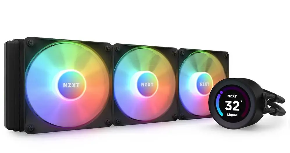 Chłodzenie NZXT Kraken Elite 360  LCD  RGB Czarny