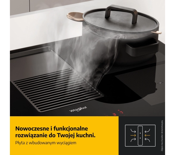 Whirlpool WVH 1065 B F KIT FlexiCook 65cm - DRUGI -30%, ALBO 5-TY ZA 1ZŁ - Kup na Raty - RRSO 0%