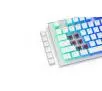 Klawisze Endorfy Keycapy PBT Pudding Onyx White 104 Biały