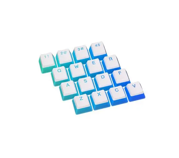 Endorfy Keycapy PBT Pudding Onyx White 104 Biały
