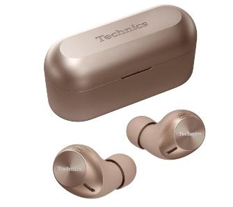 Słuchawki bezprzewodowe Technics EAH-AZ40M2-N Dokanałowe Bluetooth 5.3 Złoty
