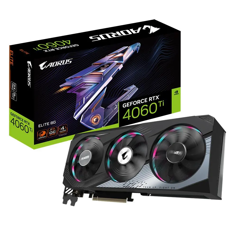 Karta graficzna Gigabyte AORUS GeForce RTX 4060 Ti EAGLE 8GB