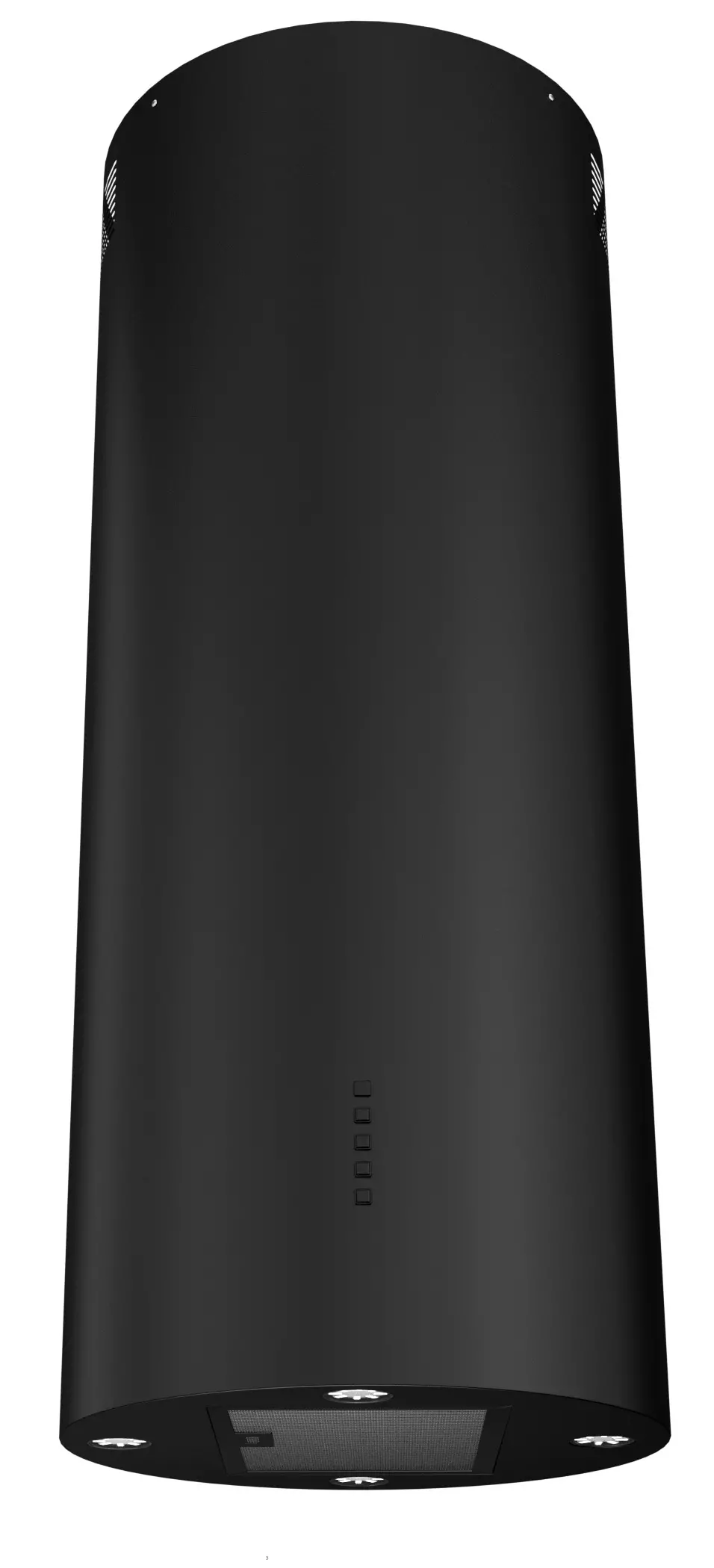 Okap Akpo WK-10 Isla Balmera Czarny