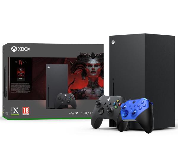 Xbox Series X 1TB Z Napędem + Diablo IV + Pad Elite Series 2 Core ...