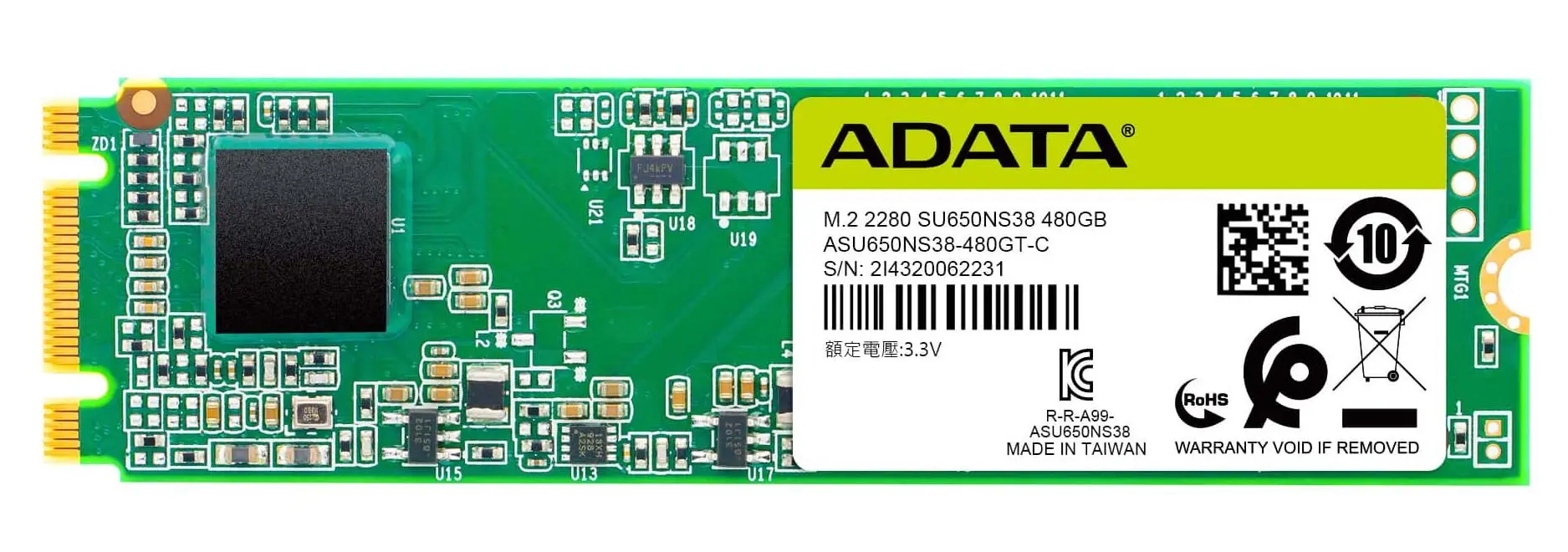 Dysk SSD Adata Ultimate SU650 M.2 2280 512GB