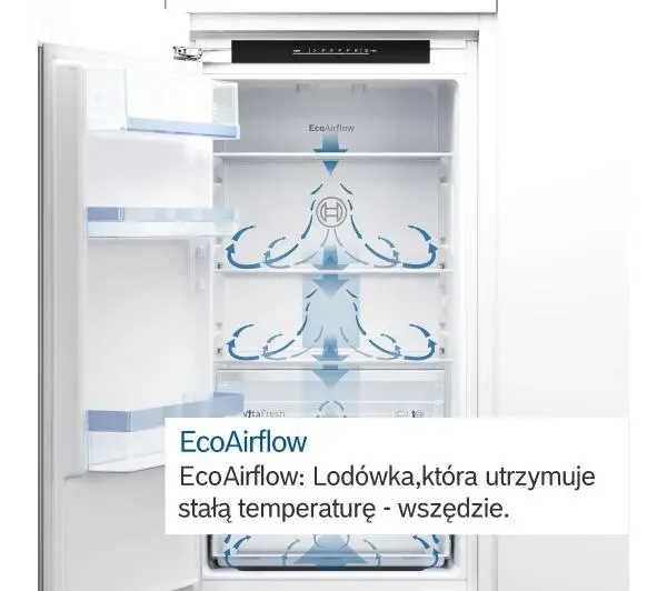 Bosch Serie 6 KIN86ADD0 Zamrażarka No Frost 177,2cm Szuflada z kontrolą wilgotności - TRZECI -55%, ALBO 5-TY ZA 1ZŁ - Kup na Raty - RRSO 0%