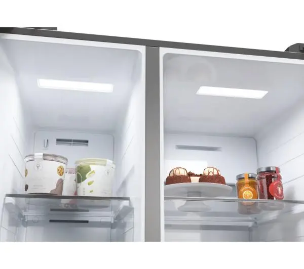 Haier Seria 5 HSW59F18DIMM Pełny No Frost 177,5cm Dystrybutor wody Zdalne sterowanie Inox - Kup na Raty - RRSO 0%