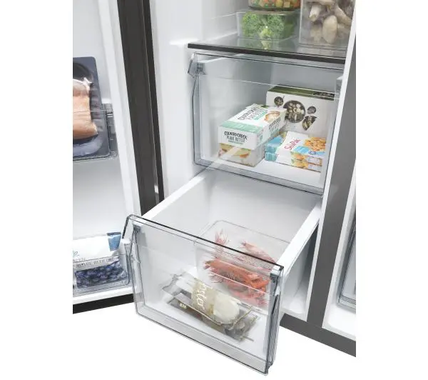 Haier Seria 5 HSW59F18DIMM Pełny No Frost 177,5cm Dystrybutor wody Zdalne sterowanie Inox - Kup na Raty - RRSO 0%