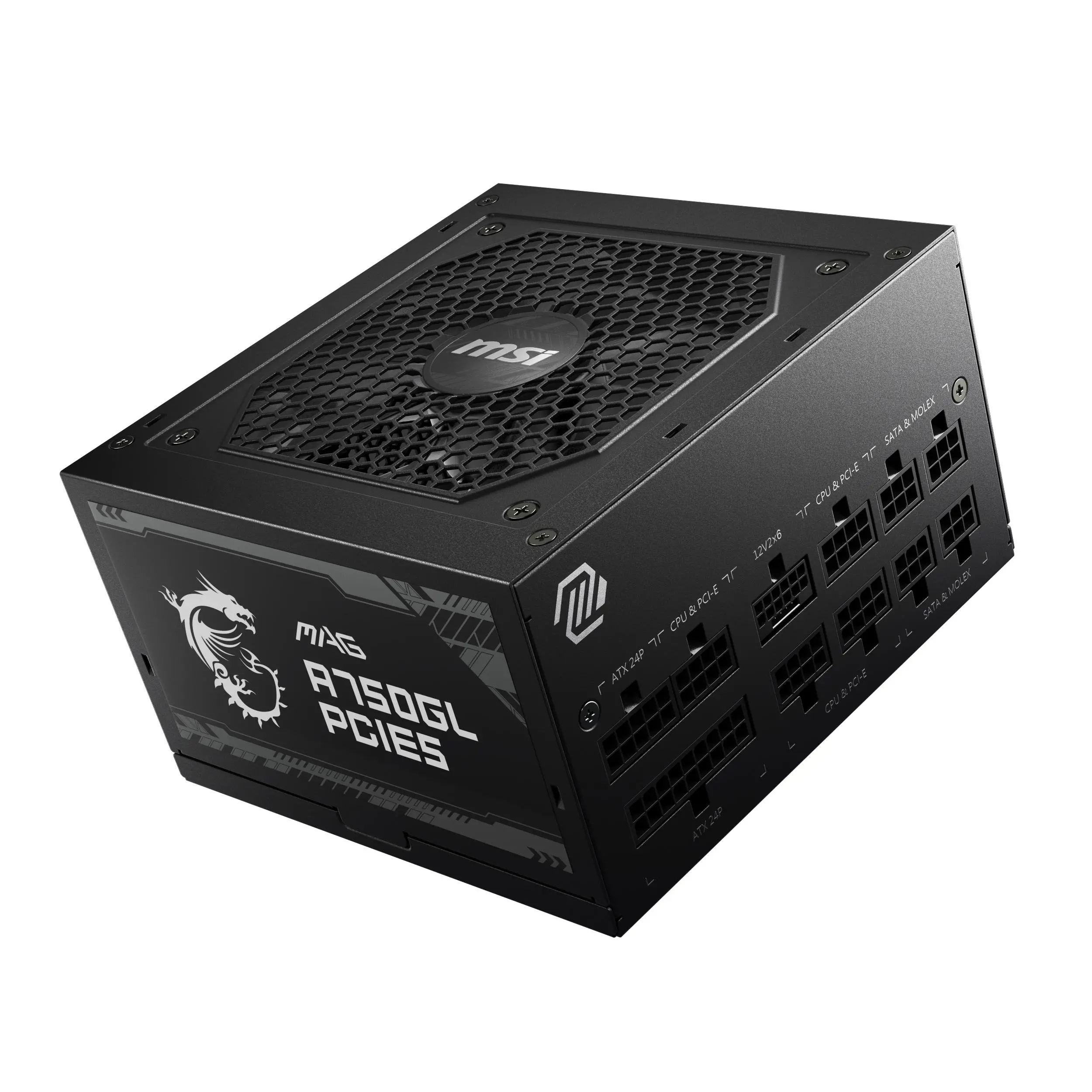 Zasilacz MSI MAG A750GL PCIE5 750W 80+ Gold Czarny