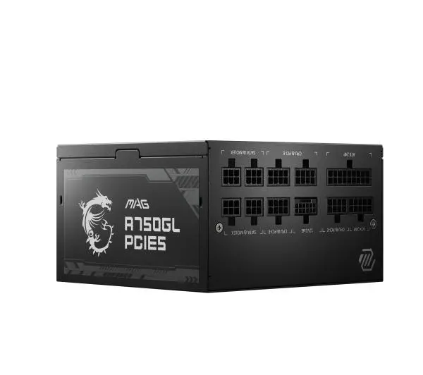 MSI MAG A750GL PCIE5 750W 80+ Gold Czarny - Kup na Raty - RRSO 0%