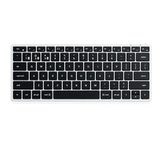 Klawiatura membranowa Satechi Slim X1 Srebrny