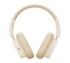 Słuchawki bezprzewodowe Baseus Bowie H1i ANC Nauszne Bluetooth 5.3 Kremowy