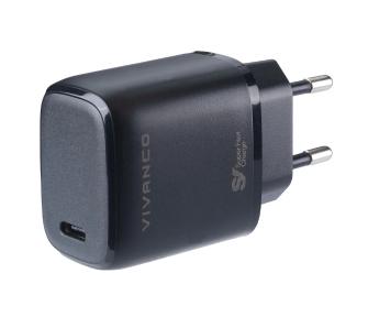 Ładowarka sieciowa Vivanco 63137 Super Fast Charger USB-C 25W Czarny