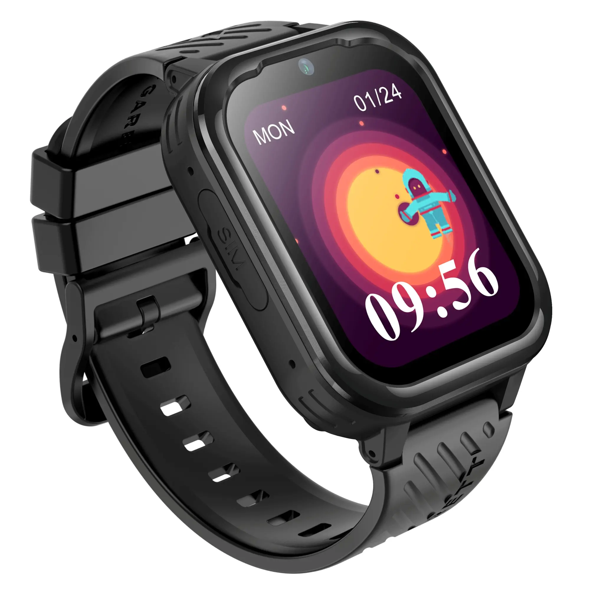 фото Детский смарт‑часы Garett Kids Essa 48mm LTE Black