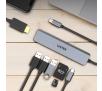 Hub USB Unitek H1118A 7w1 Szary