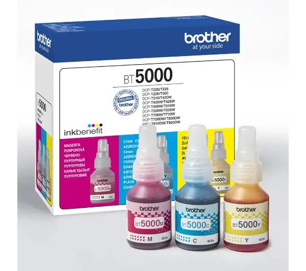 Brother BT5000CLVAL CMY Kolor 146,4 ml