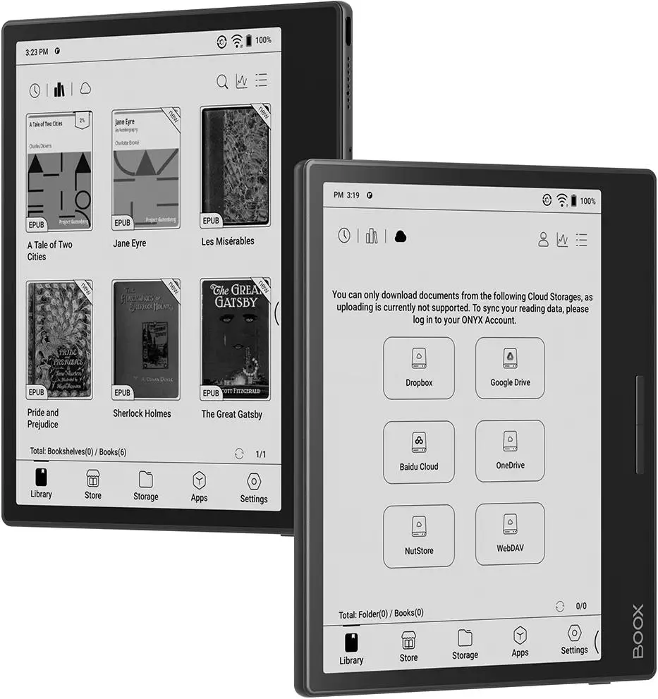 Czytnik E-booków Onyx Boox Page 7" 32GB WiFi Bluetooth Czarny