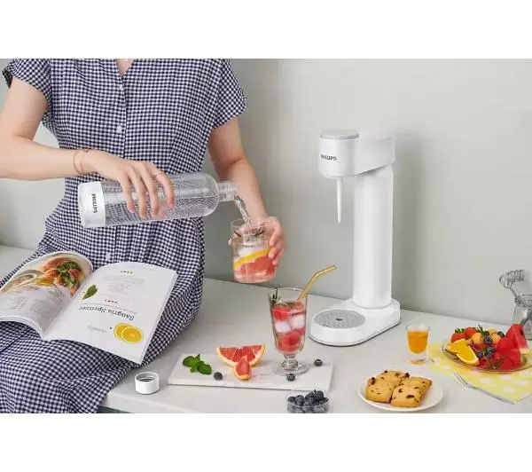 Philips GoZero ADD4901WH/10 + Nabój z gazem CO2