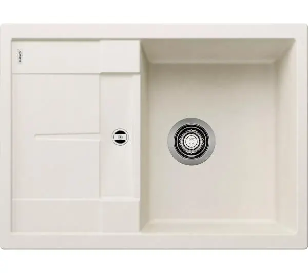 Zlewozmywaki kuchenne - Blanco METRA 45 S Compact 527103 Granitowy Biały