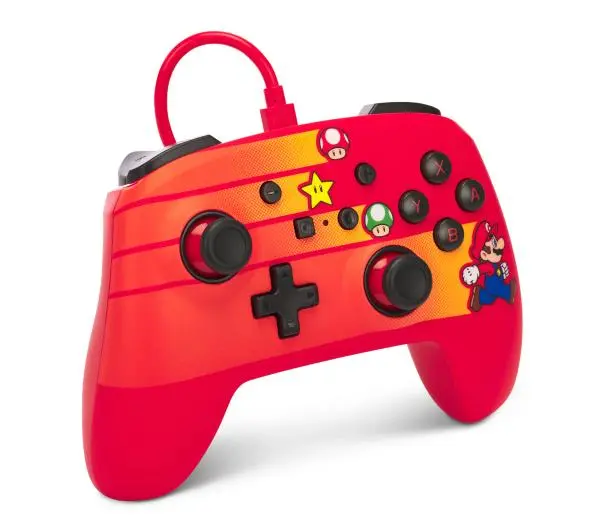 PowerA Enhanced Speedster Mario do Nintendo Switch Przewodowy