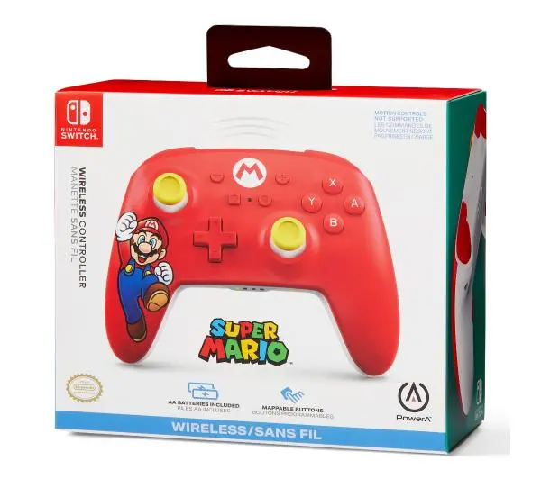 PowerA Enhanced Mario Joy do Nintendo Switch Bezprzewodowy