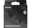 Słuchawki bezprzewodowe Hama Freedom Buddy Dokanałowe Bluetooth 5.3 Czarny