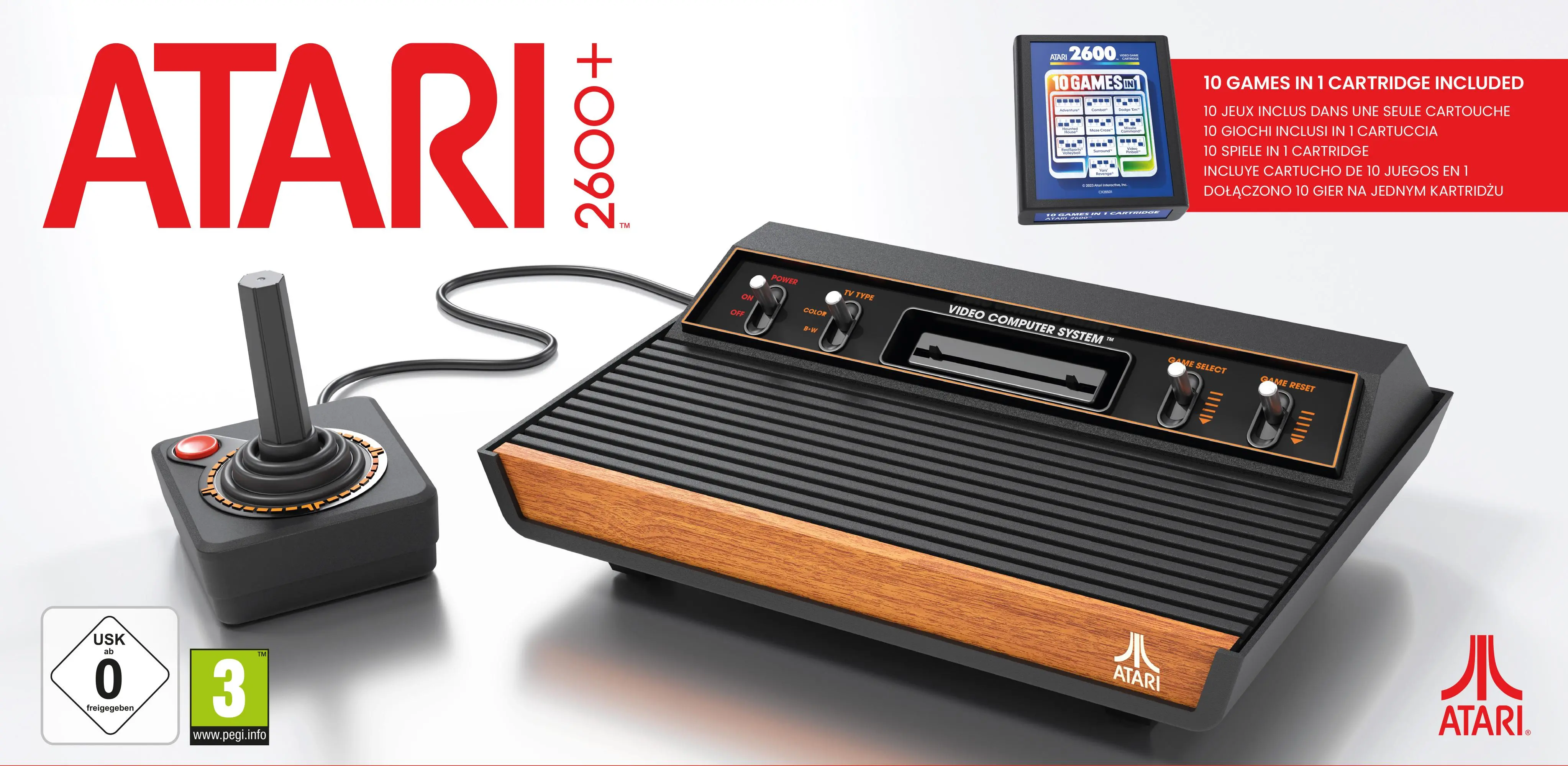 Konsola Atari 2600+
