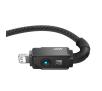 Kabel Baseus ARAMID FIBER USB-C do Lightning 20W 2m Czarny