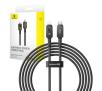 Kabel Baseus ARAMID FIBER USB-C do Lightning 20W 2m Czarny